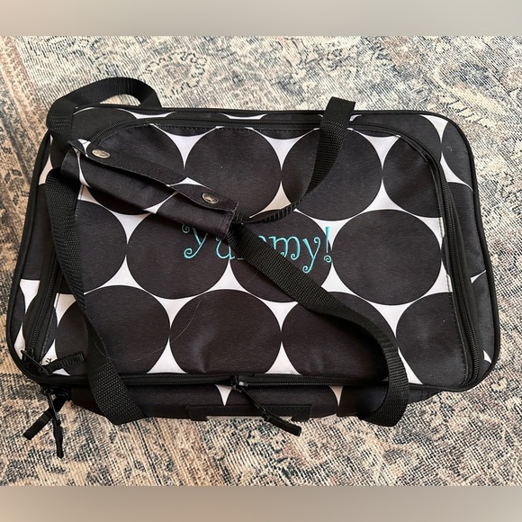 Thirty-one Big Dot Insulated Perfect Party Set NEVER USED!! Double 9x13 Tote - Picture 1 of 9